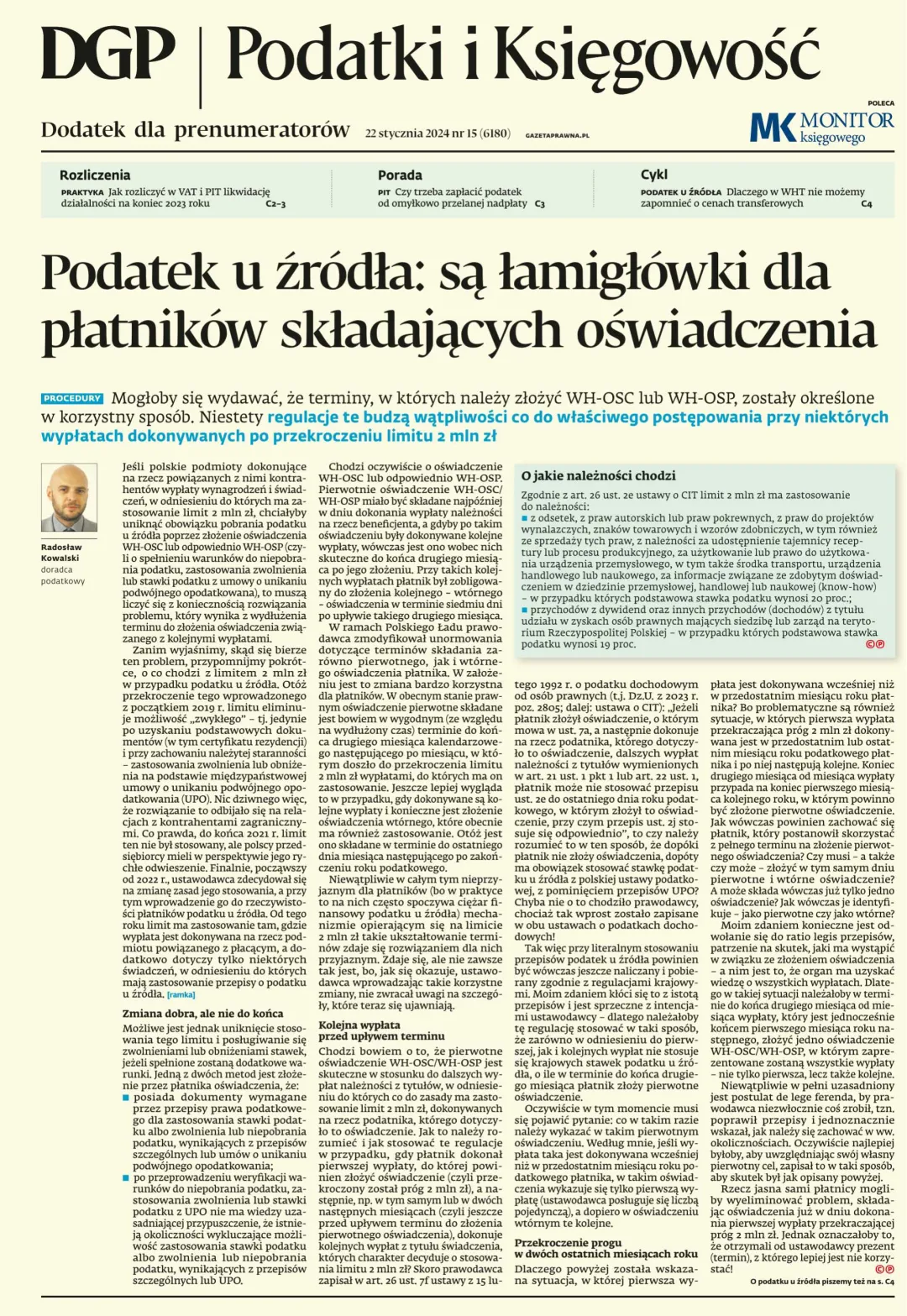 PODATKI I KSIĘGOWOŚĆ