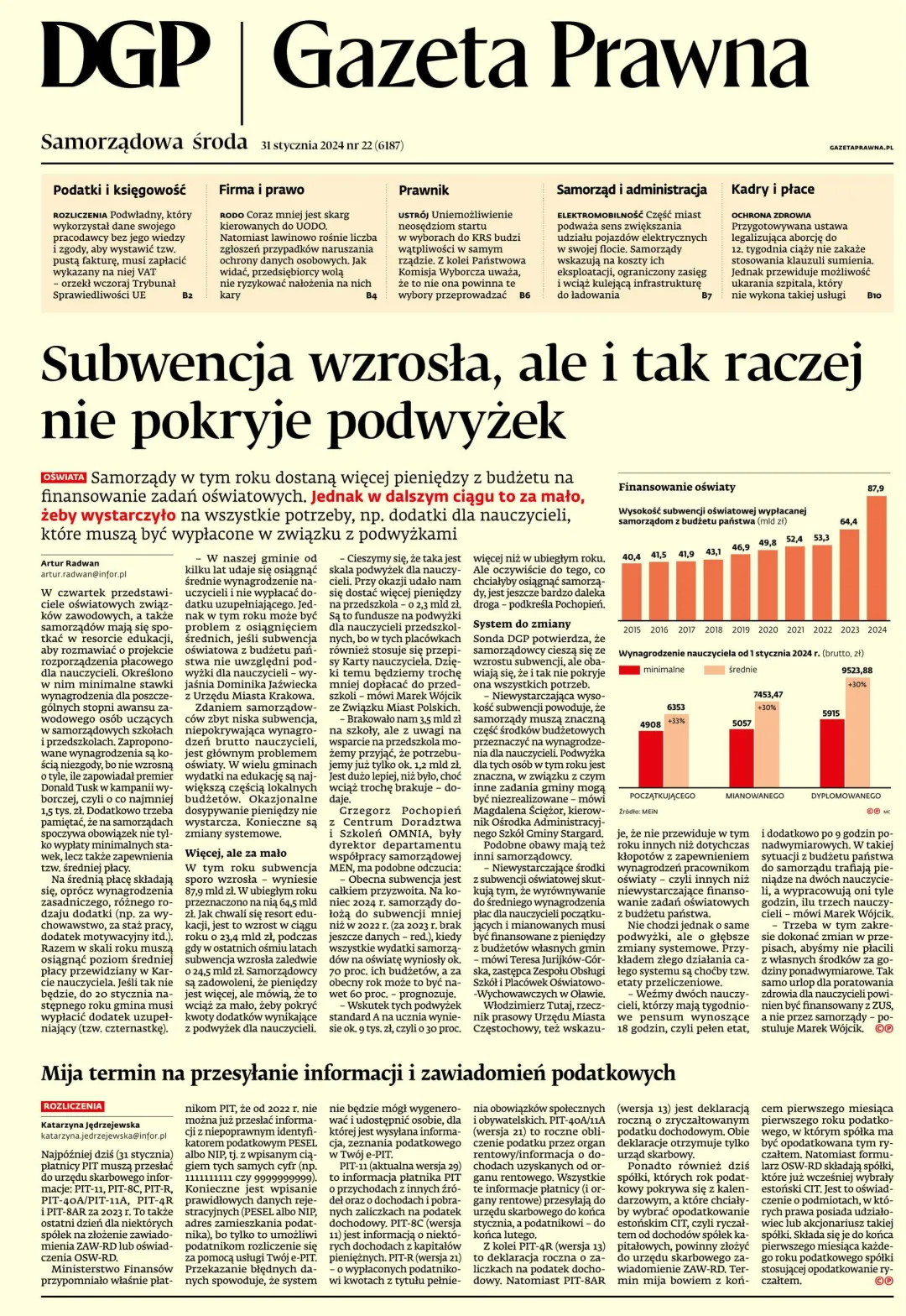 PIERWSZA STRONA GP