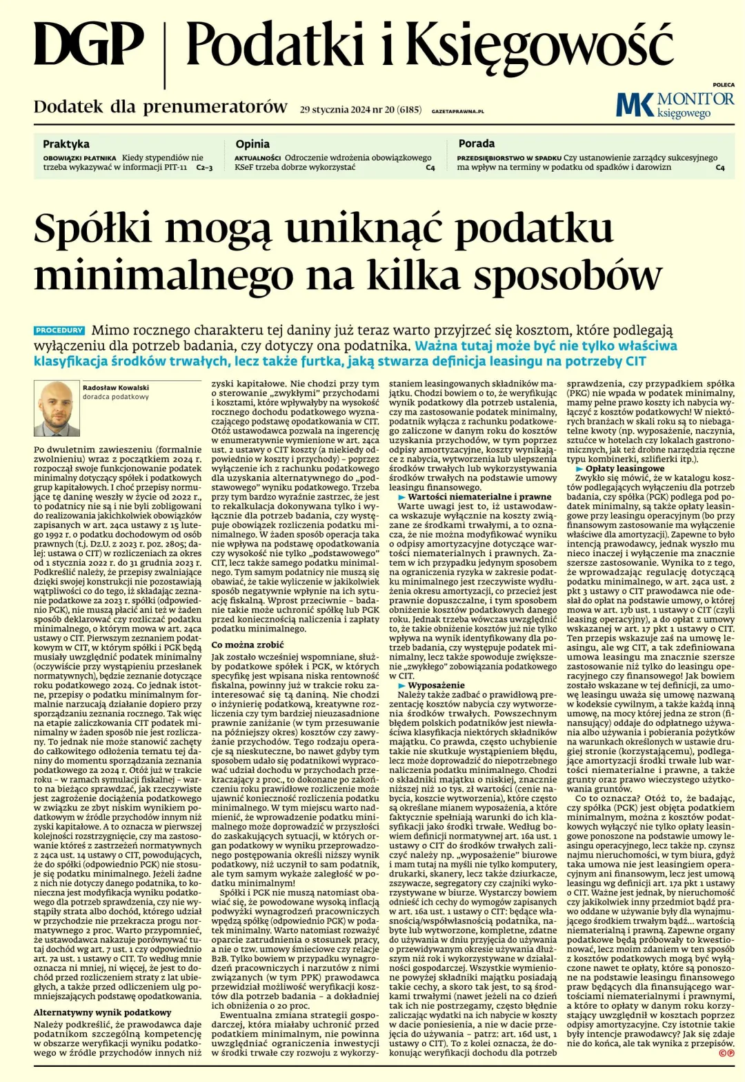 PODATKI I KSIĘGOWOŚĆ
