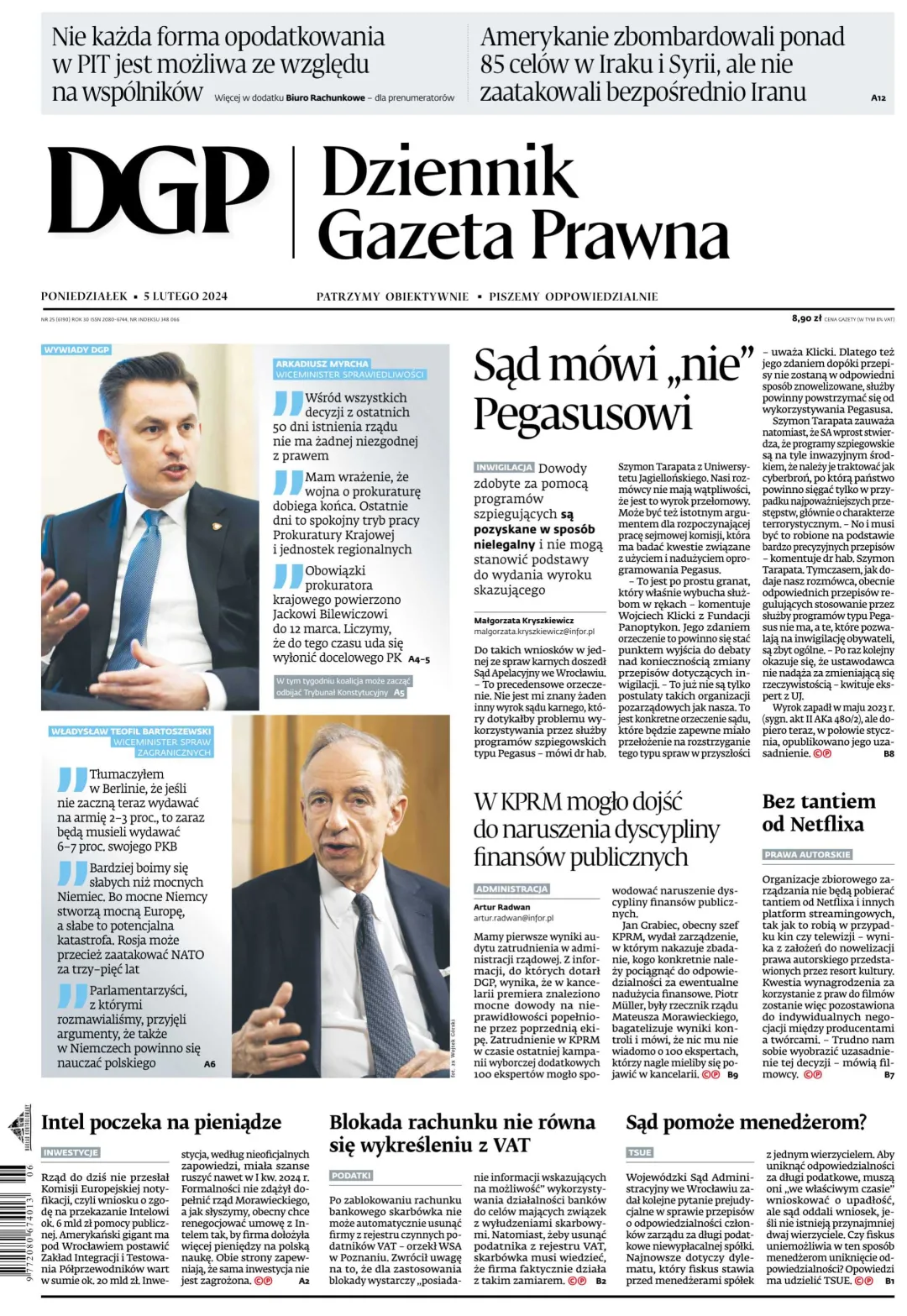 PIERWSZA STRONA DGP
