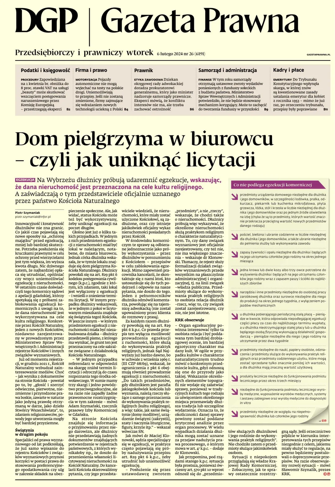 PIERWSZA STRONA GP