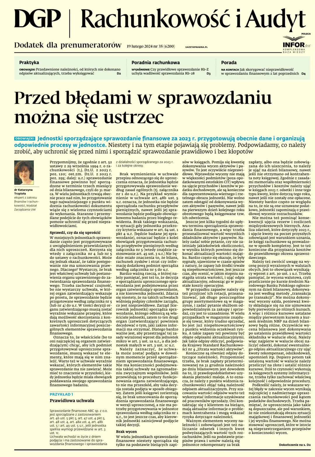 RACHUNKOWOŚĆ I AUDYT