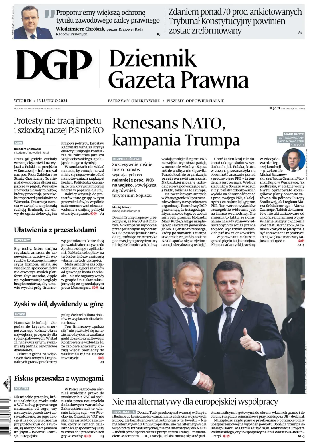 PIERWSZA STRONA DGP