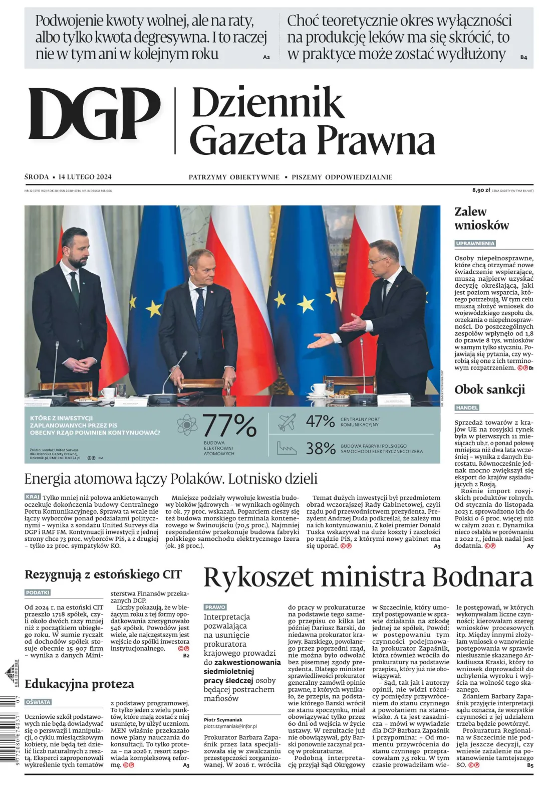 PIERWSZA STRONA DGP