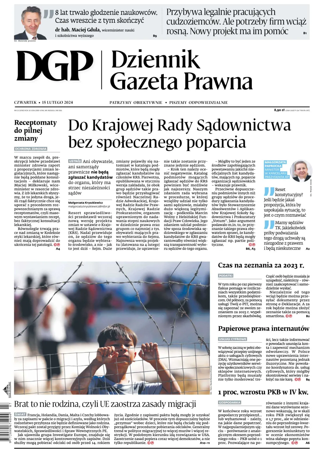 PIERWSZA STRONA DGP