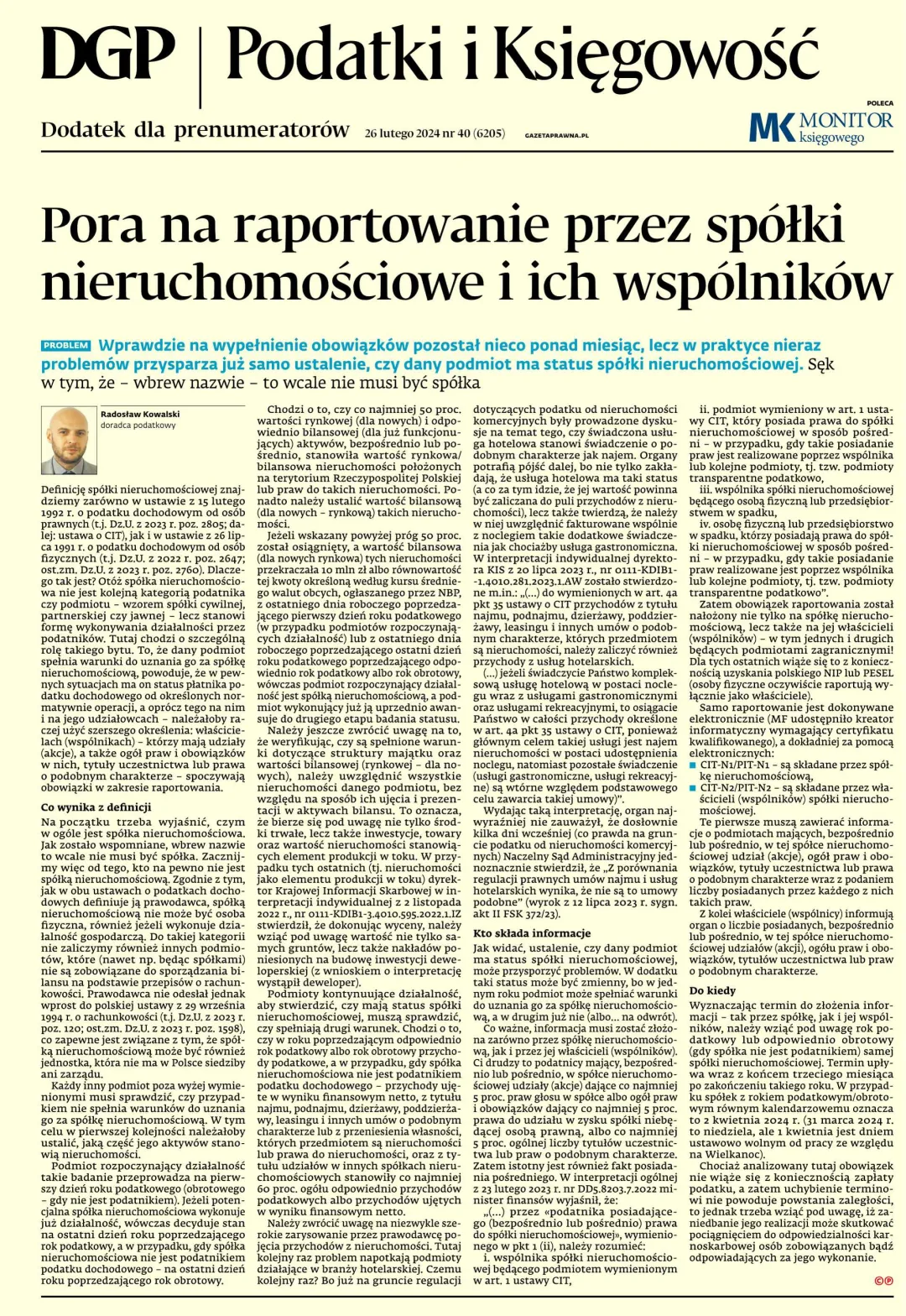 PODATKI I KSIĘGOWOŚĆ
