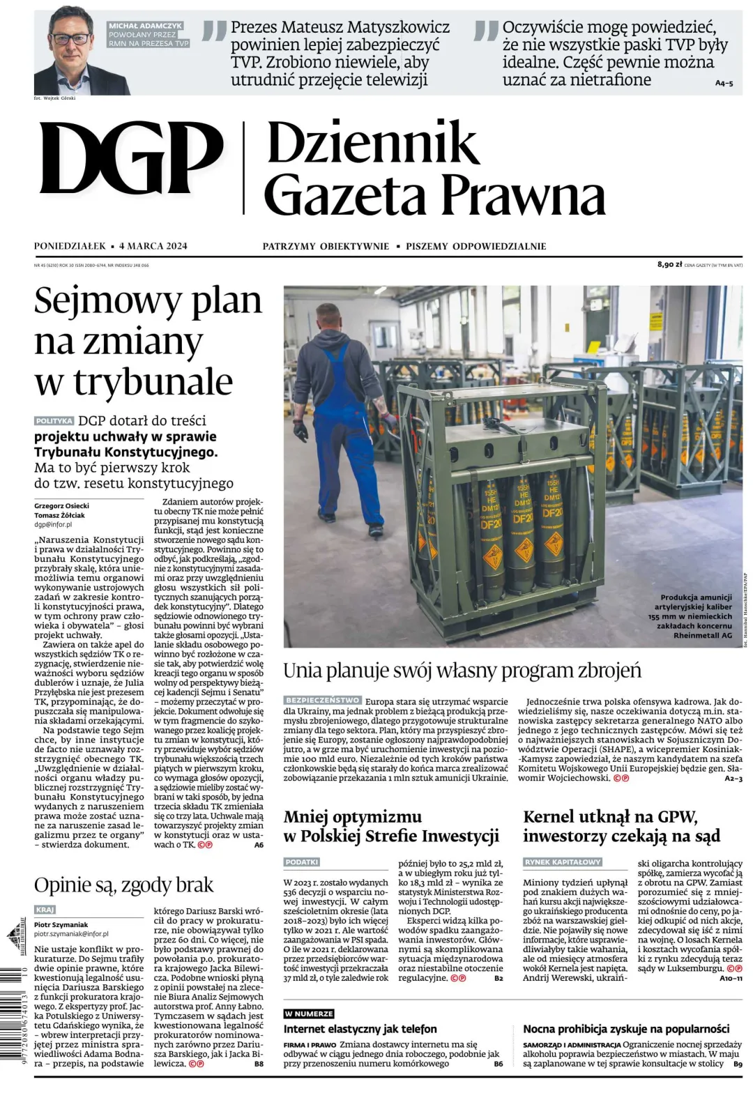 PIERWSZA STRONA DGP