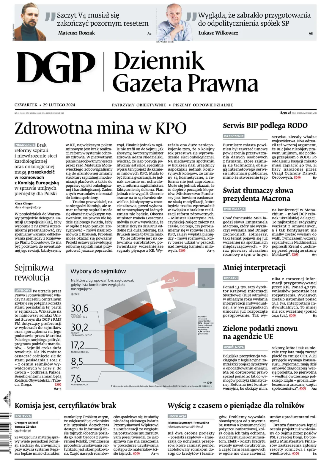 PIERWSZA STRONA DGP