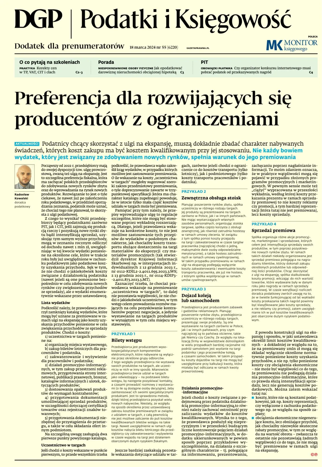 PODATKI I KSIĘGOWOŚĆ