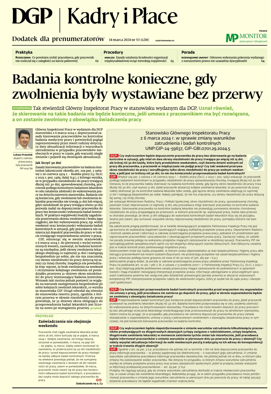 KADRY I PŁACE