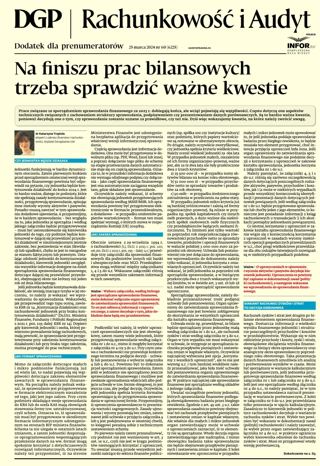 RACHUNKOWOŚĆ I AUDYT