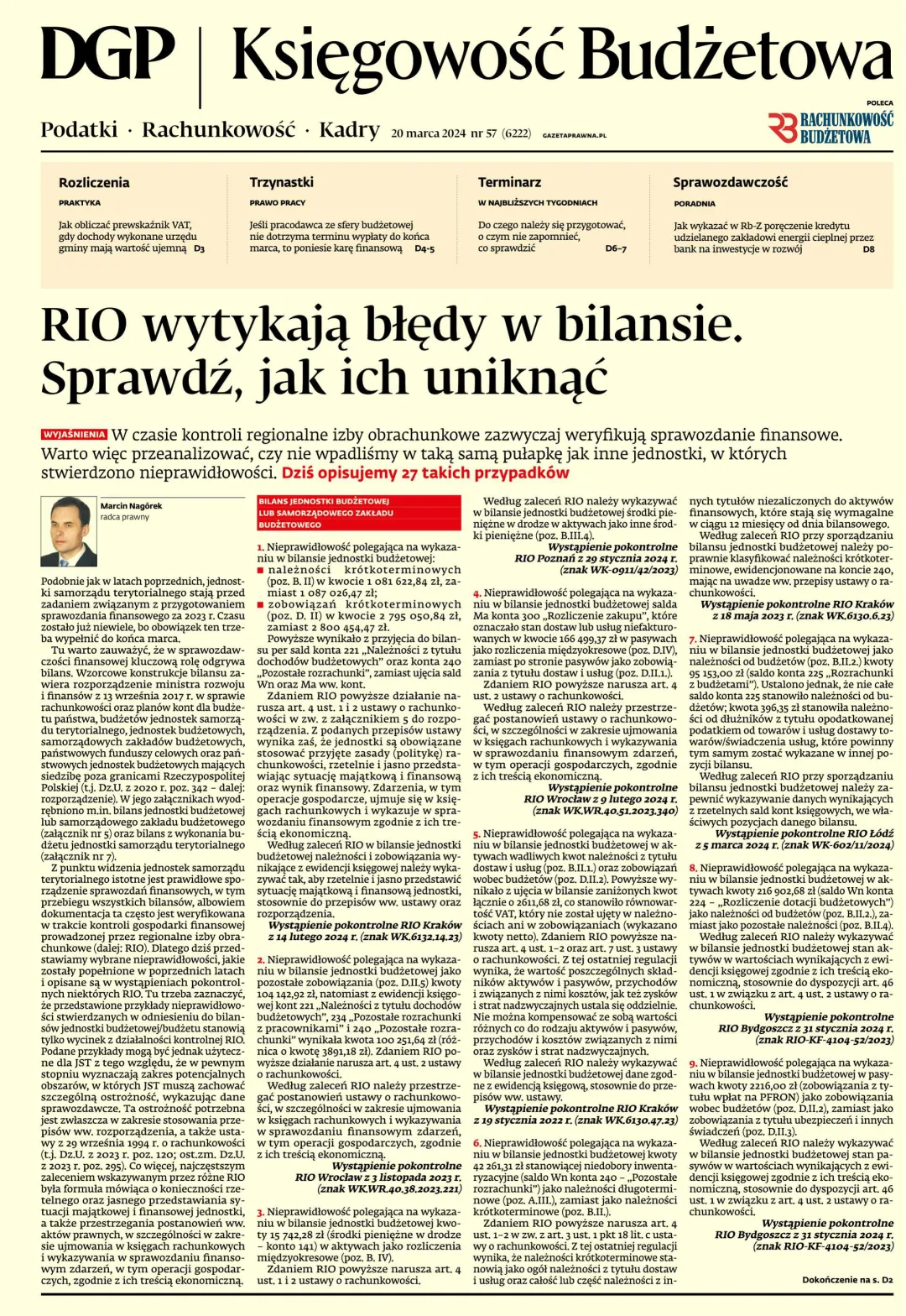 KSIĘGOWOŚĆ BUDŻETOWA