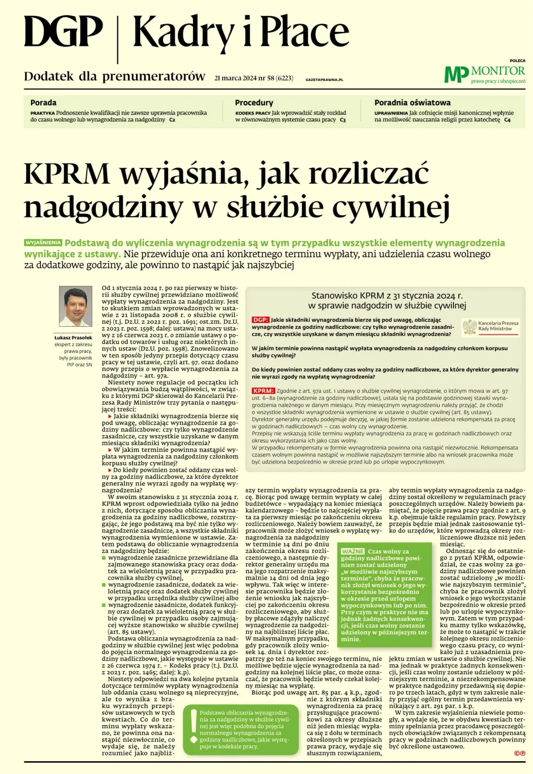 KADRY I PŁACE