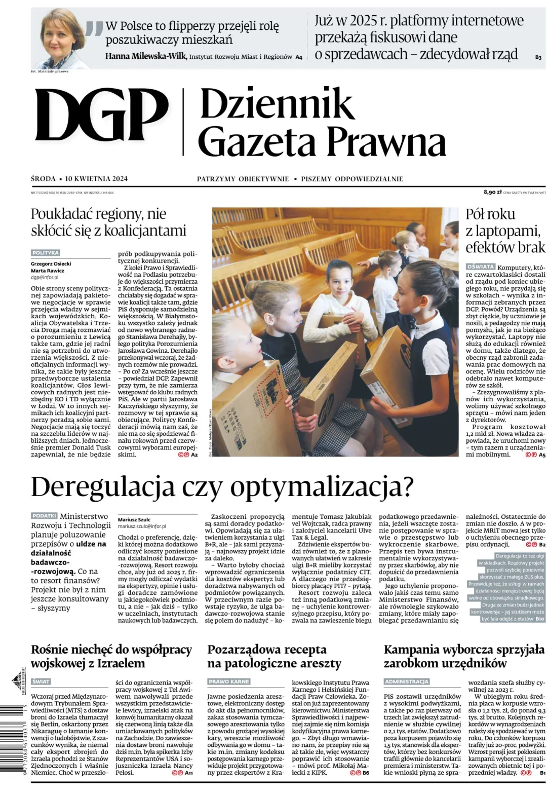 PIERWSZA STRONA DGP