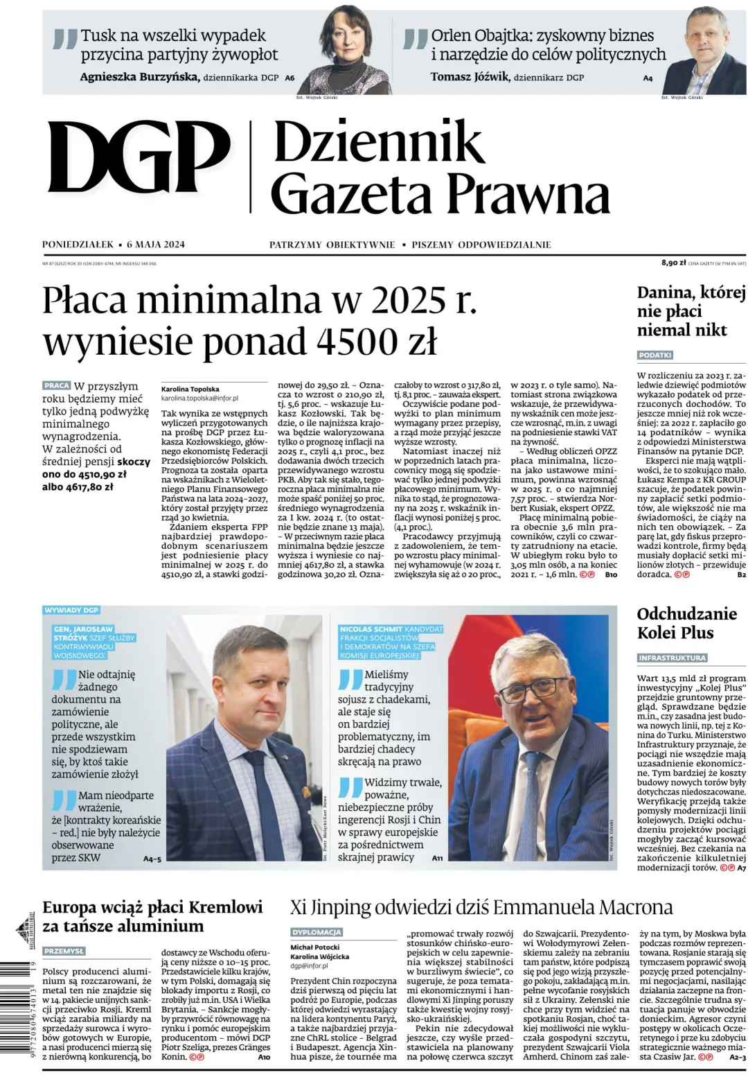 PIERWSZA STRONA DGP