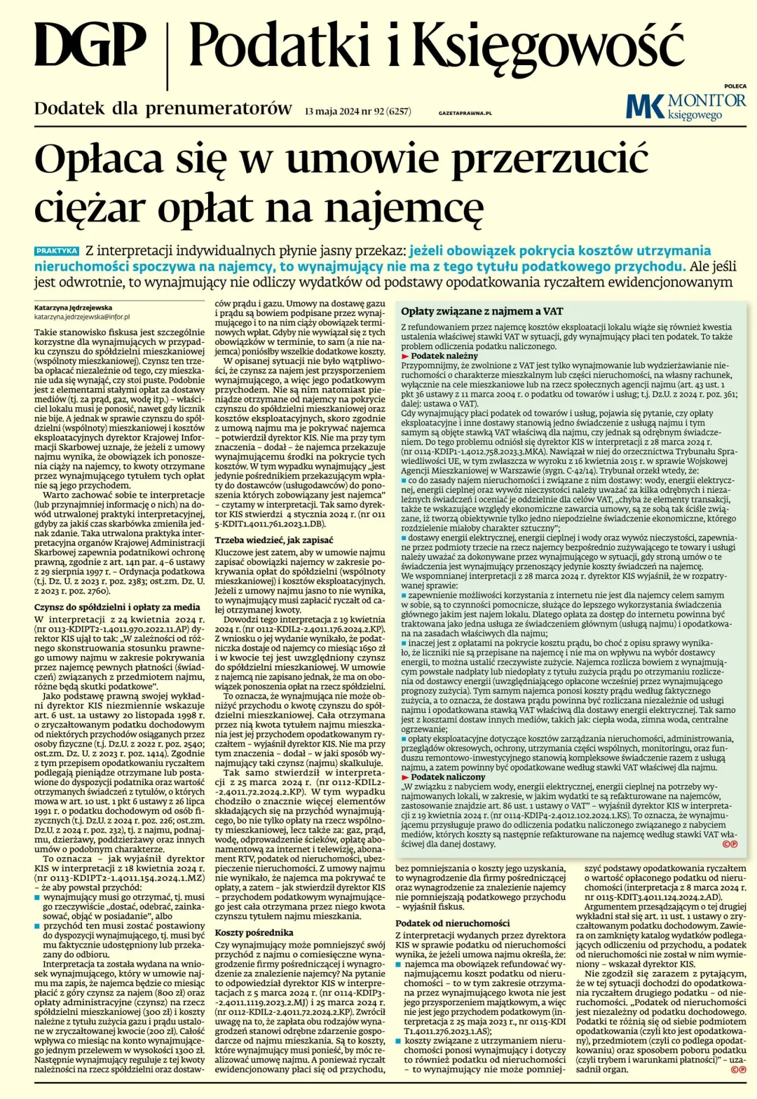 PODATKI I KSIĘGOWOŚĆ