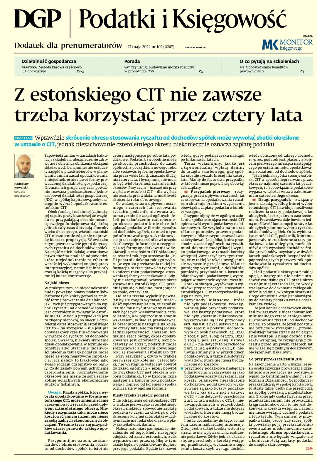 PODATKI I KSIĘGOWOŚĆ