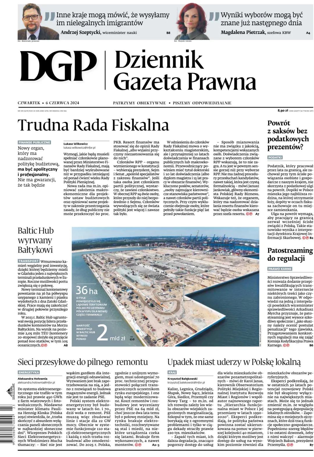 PIERWSZA STRONA DGP