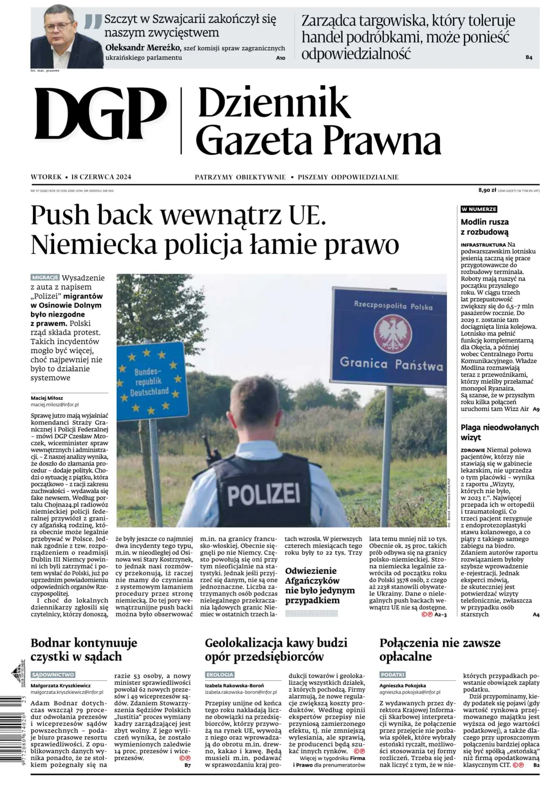 PIERWSZA STRONA DGP