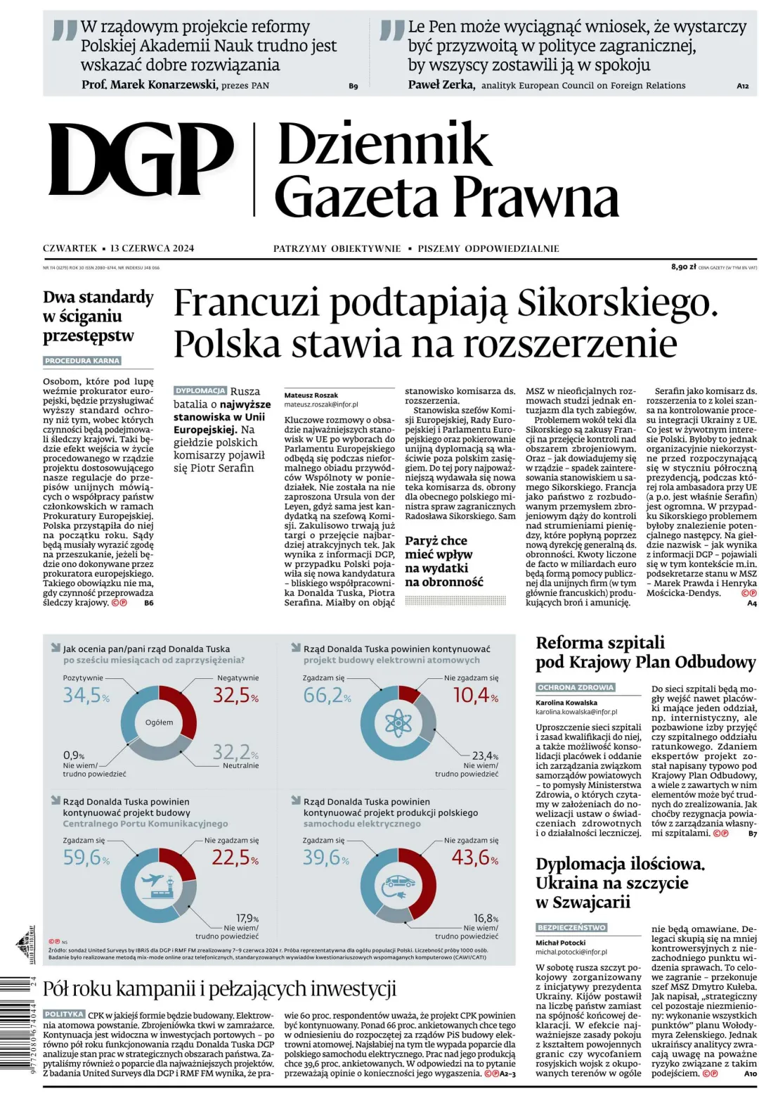 PIERWSZA STRONA DGP
