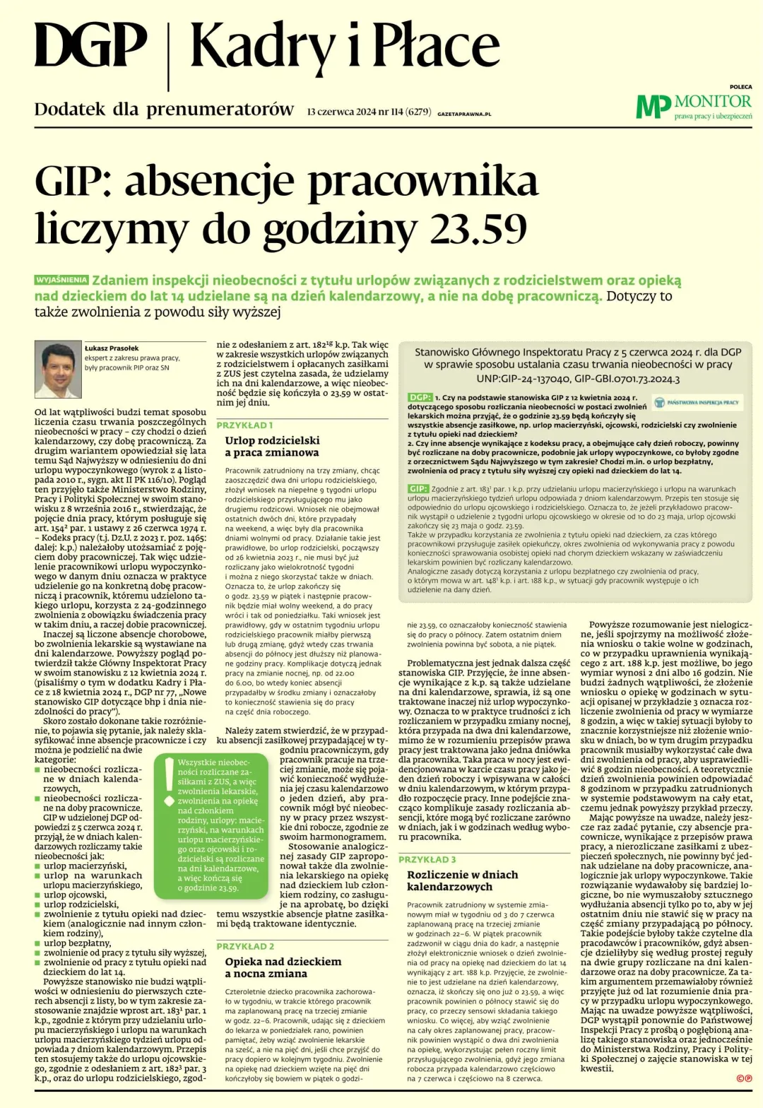 KADRY I PŁACE