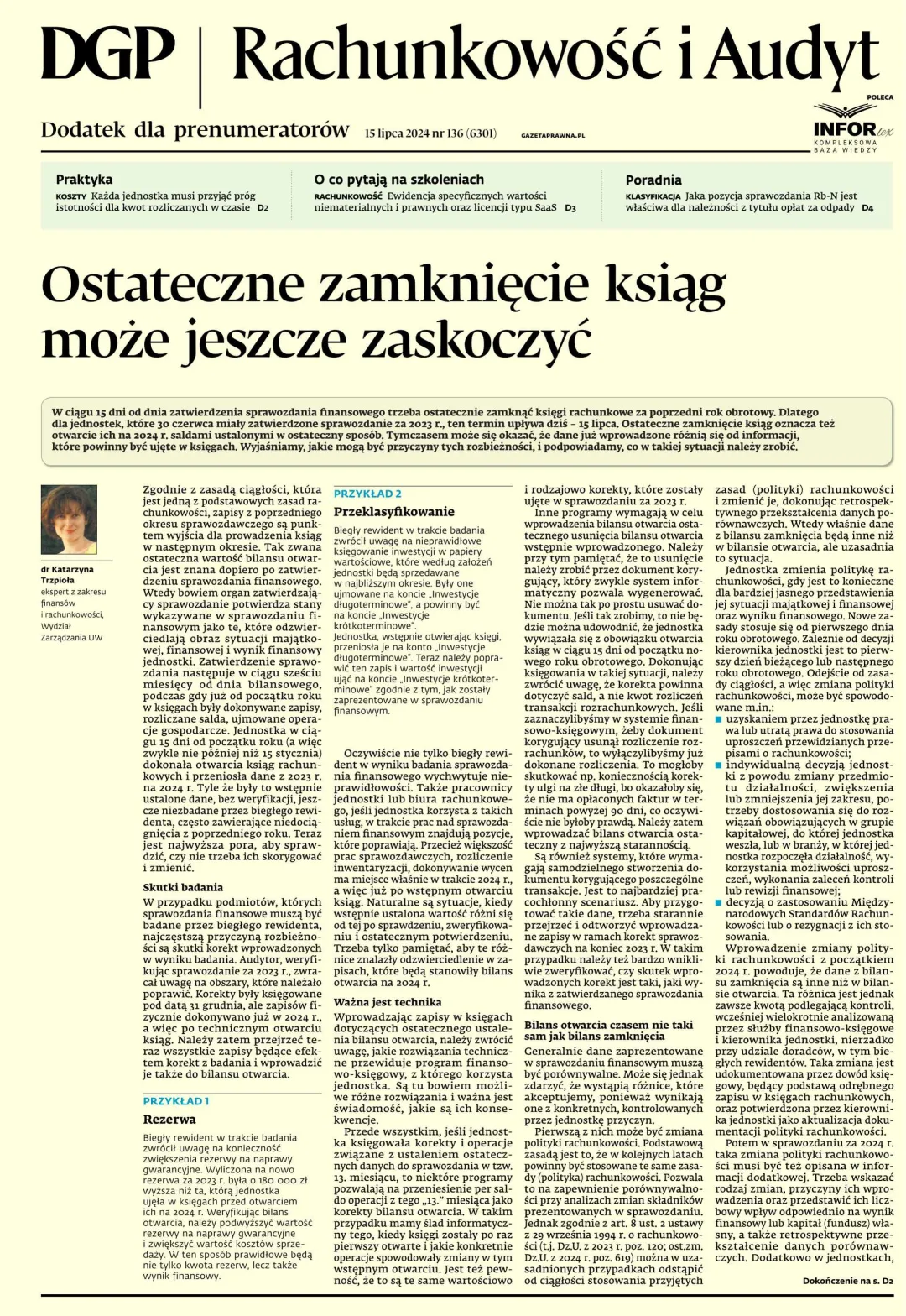 RACHUNKOWOŚĆ I AUDYT