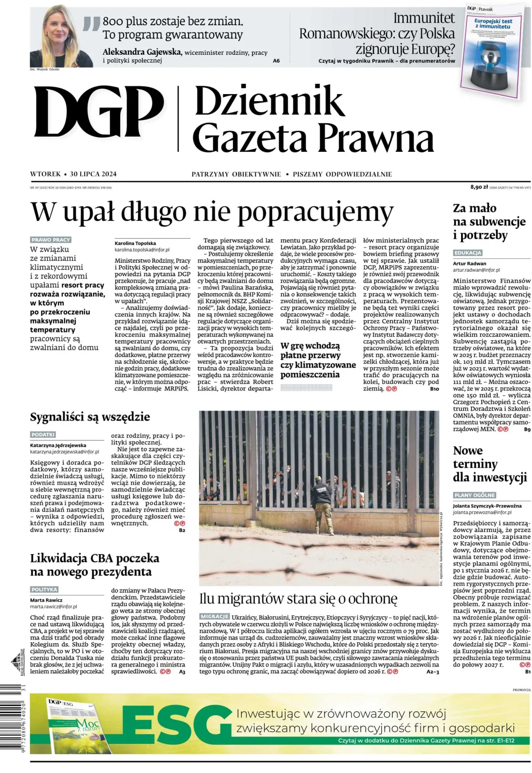 DZIENNIK GAZETA PRAWNA