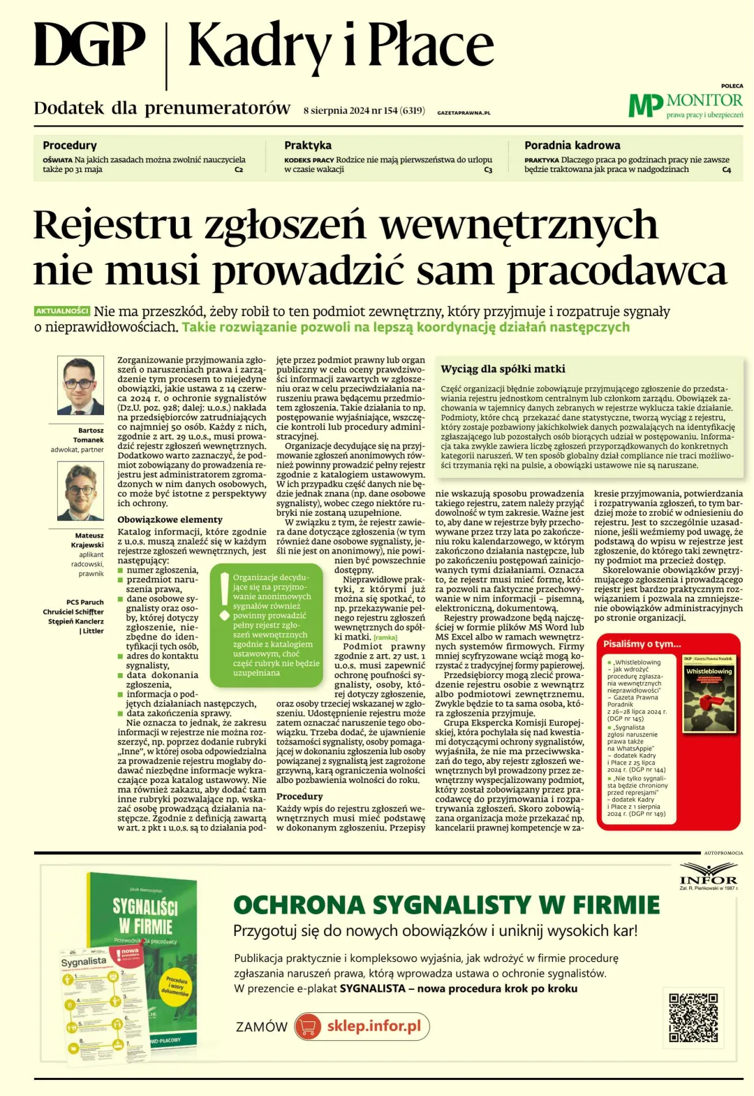 KADRY I PŁACE