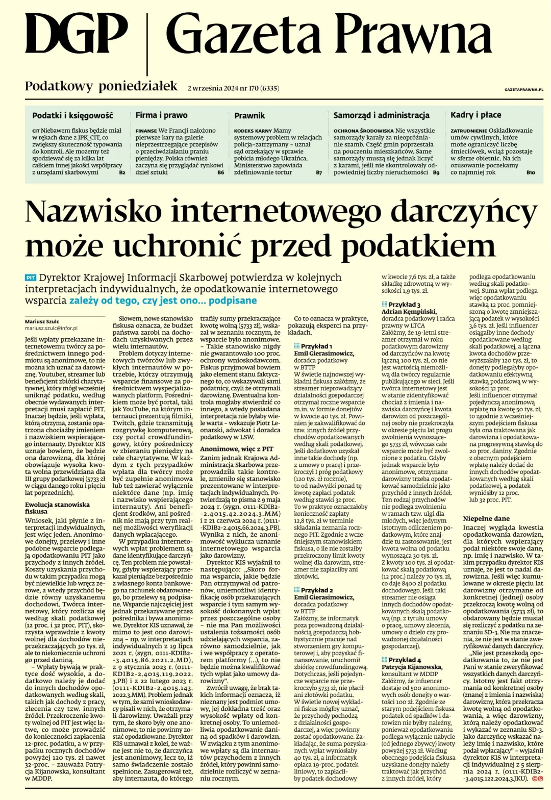GAZETA PRAWNA