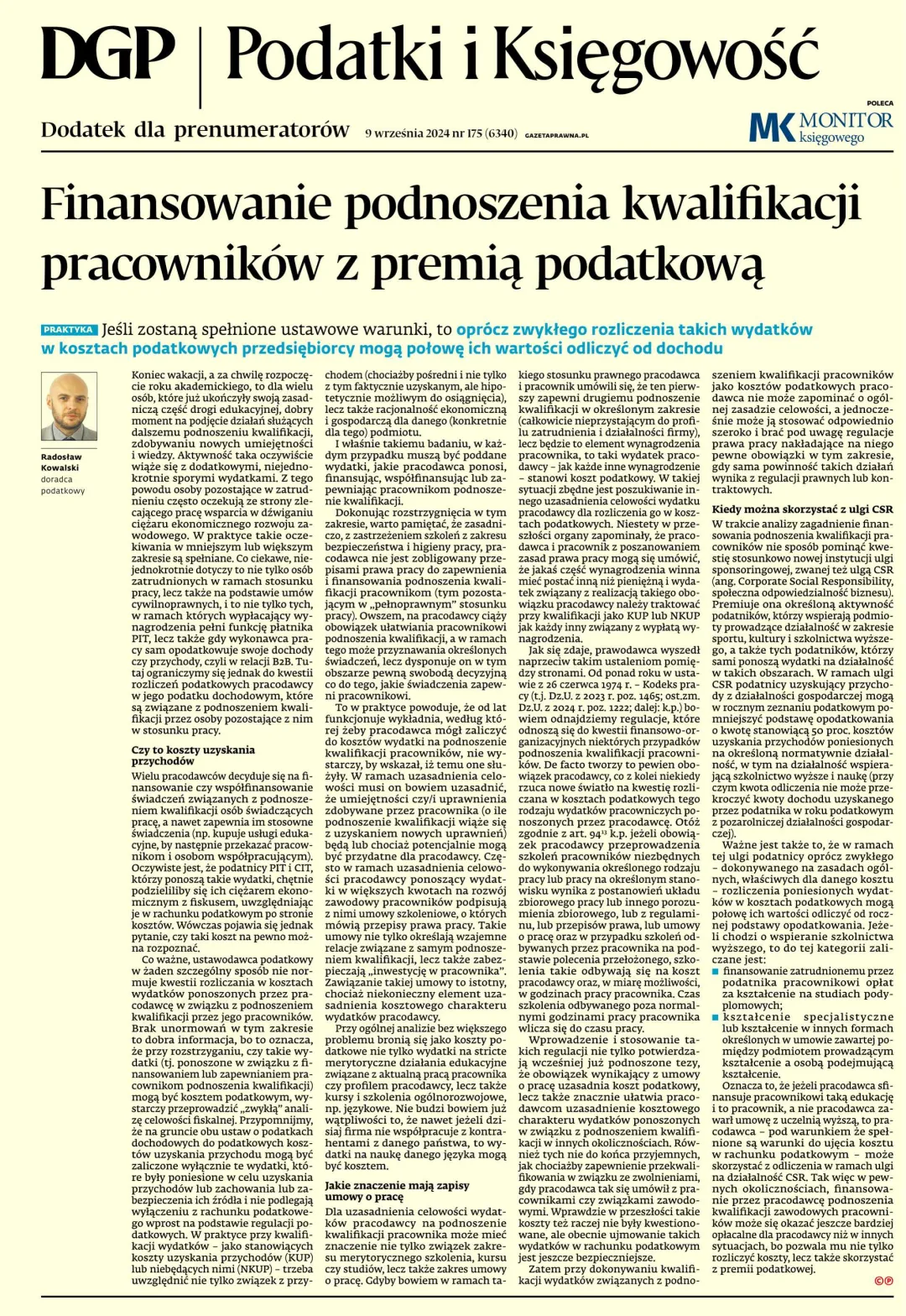 PODATKI I KSIĘGOWOŚĆ
