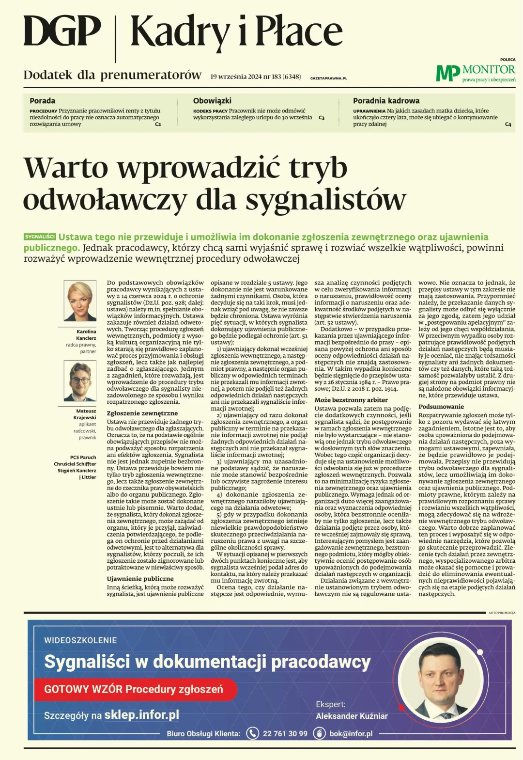 KADRY I PŁACE