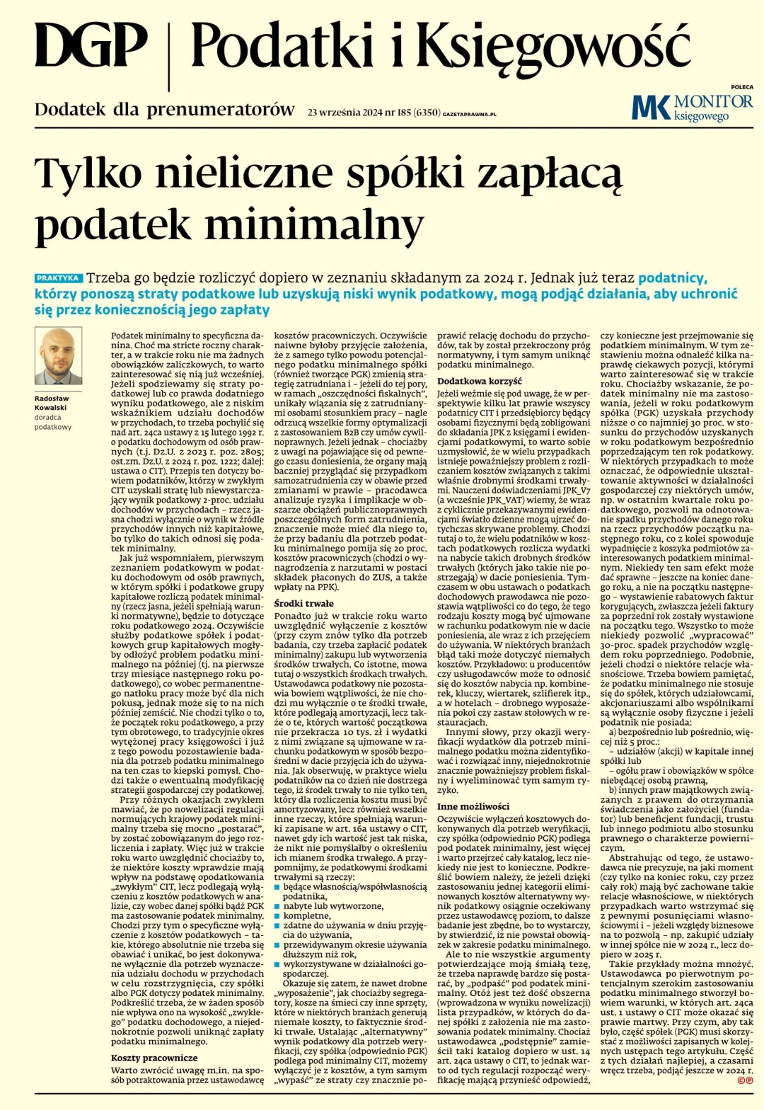 PODATKI I KSIĘGOWOŚĆ