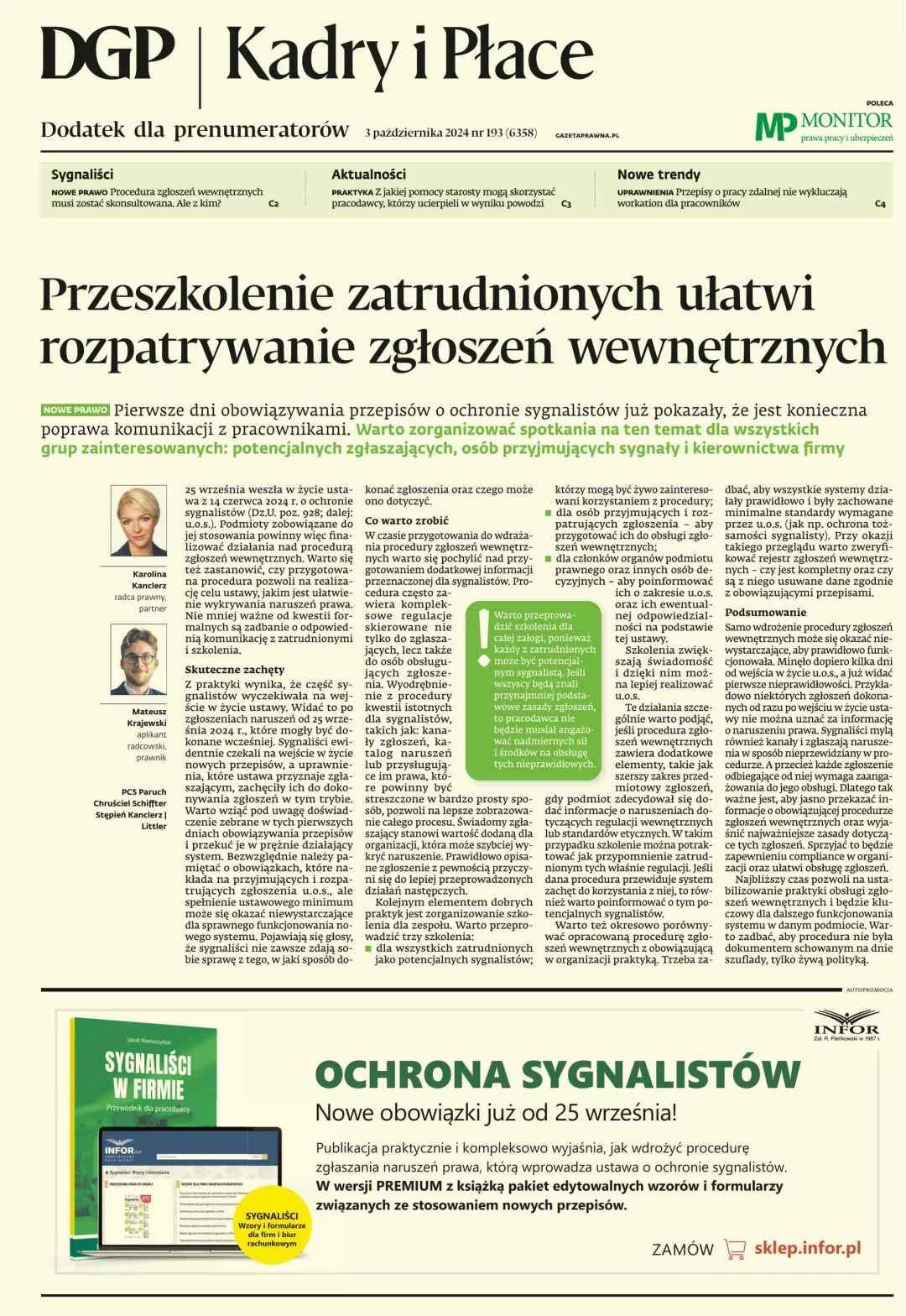 KADRY I PŁACE