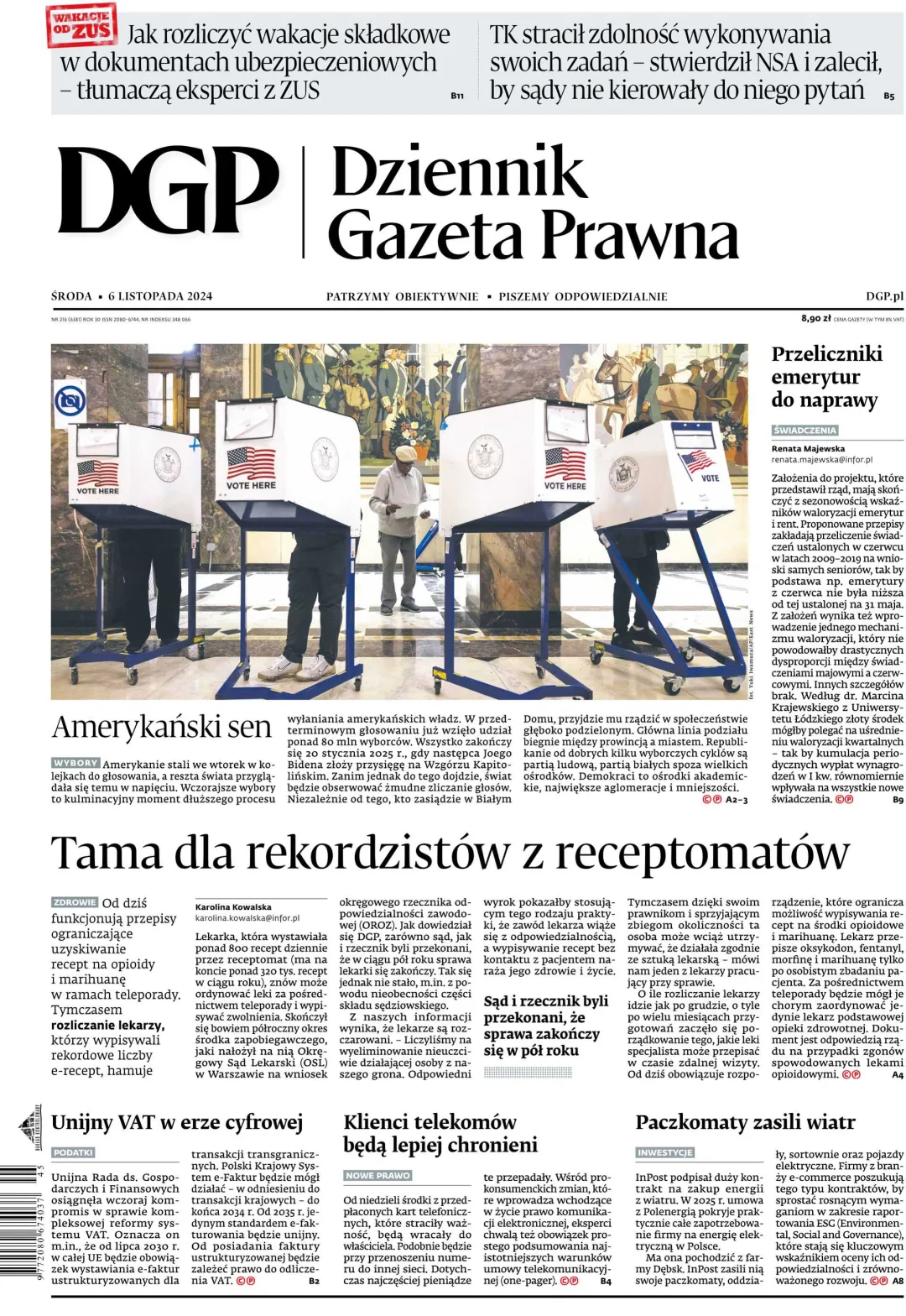 DZIENNIK GAZETA PRAWNA