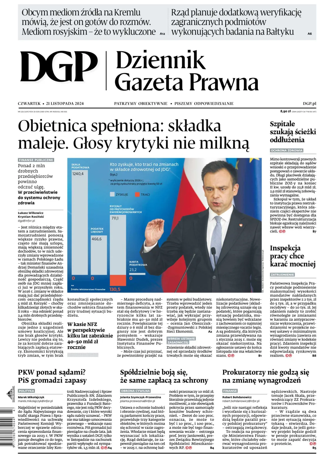 DZIENNIK GAZETA PRAWNA
