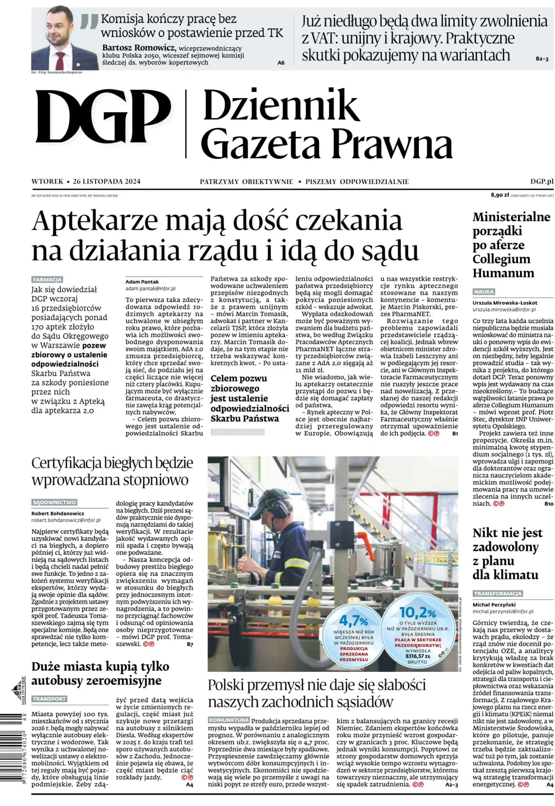 DZIENNIK GAZETA PRAWNA