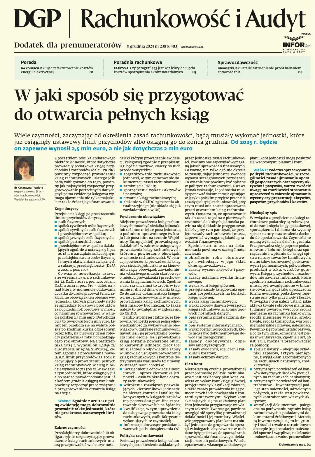 RACHUNKOWOŚĆ I AUDYT
