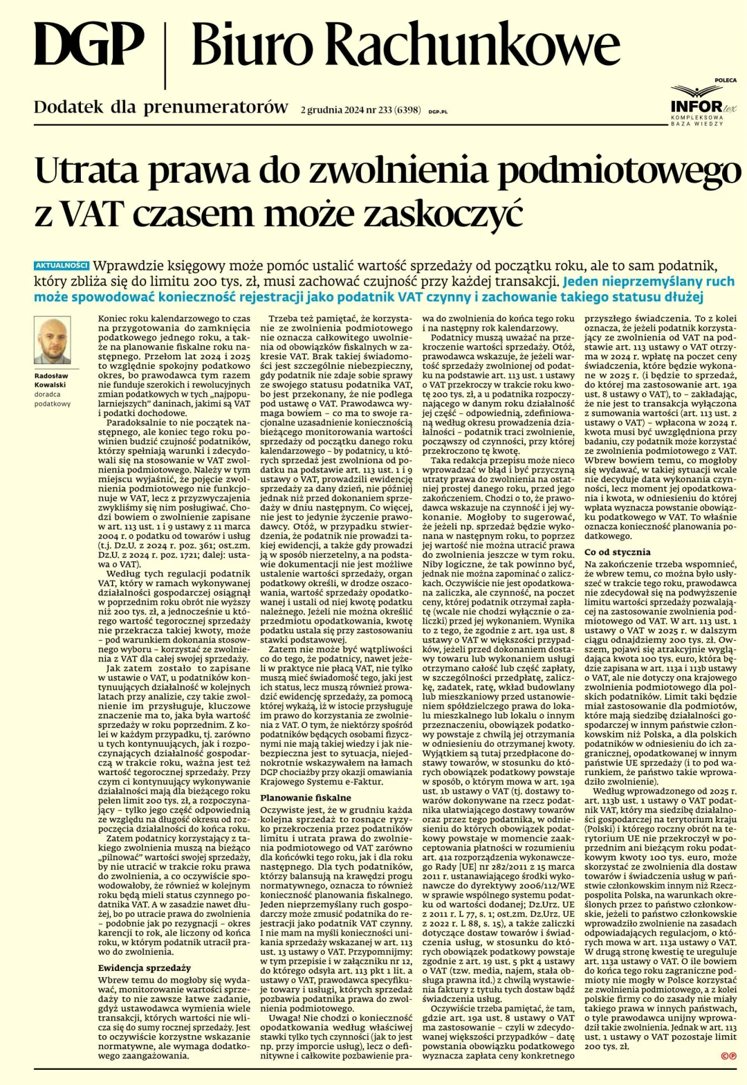 BIURO RACHUNKOWE