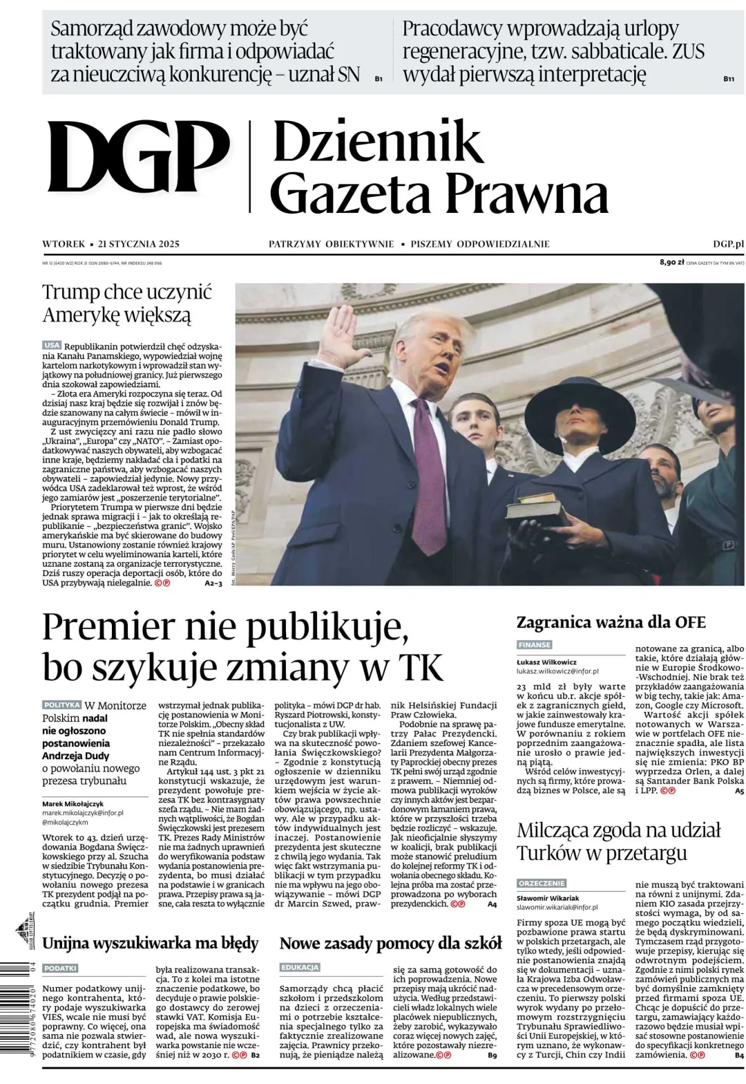 DZIENNIK GAZETA PRAWNA