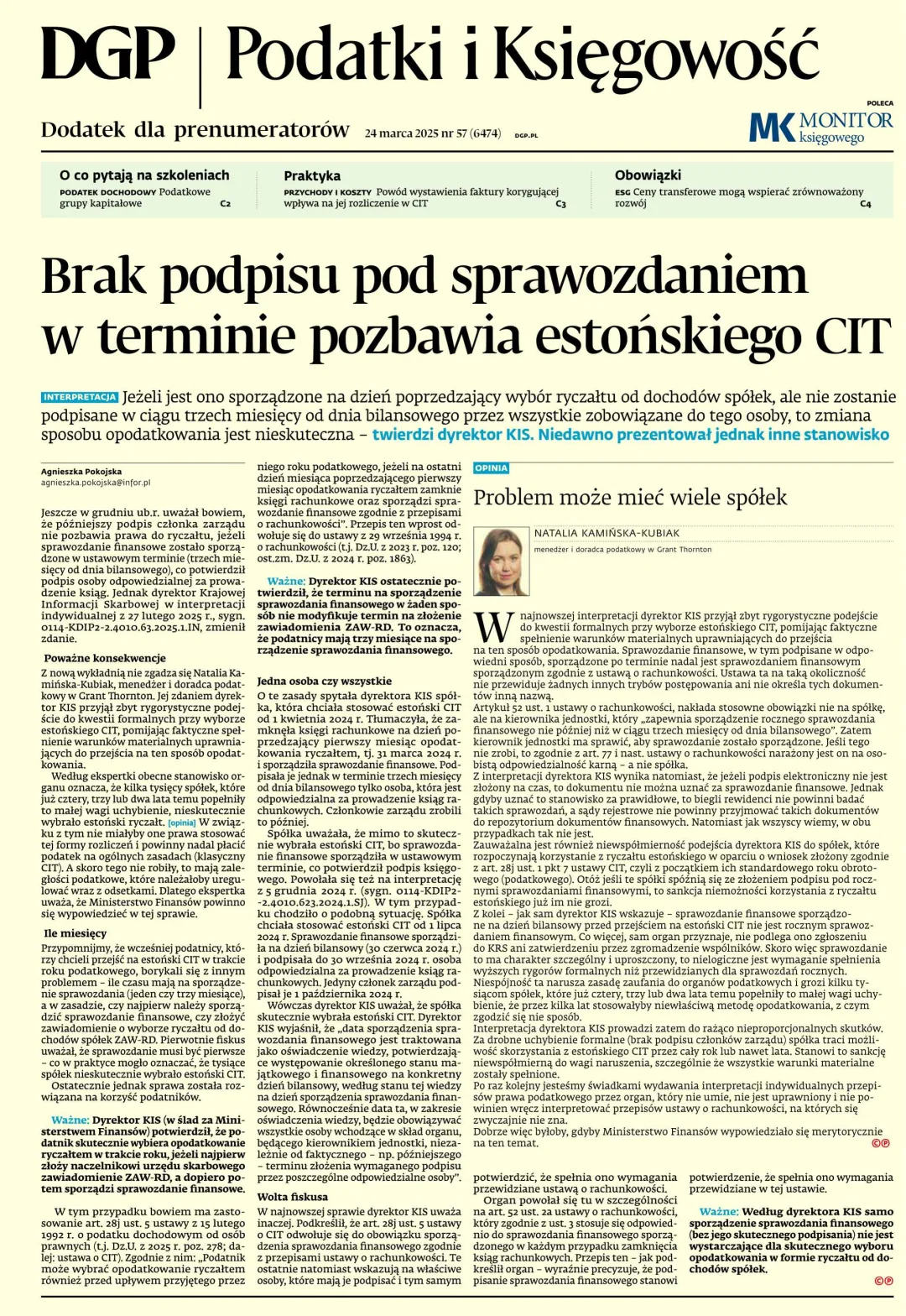 PODATKI I KSIĘGOWOŚĆ