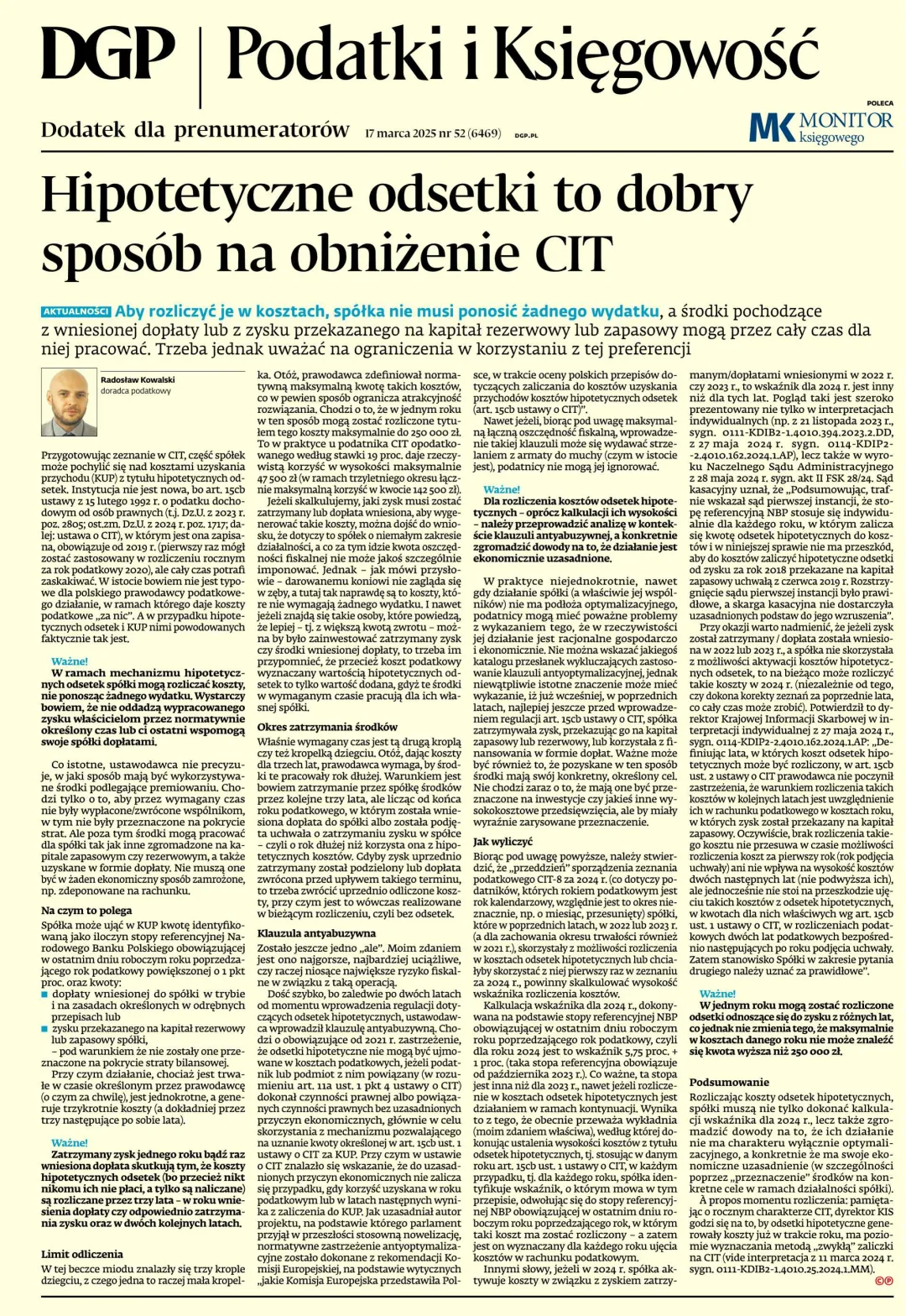 PODATKI I KSIĘGOWOŚĆ