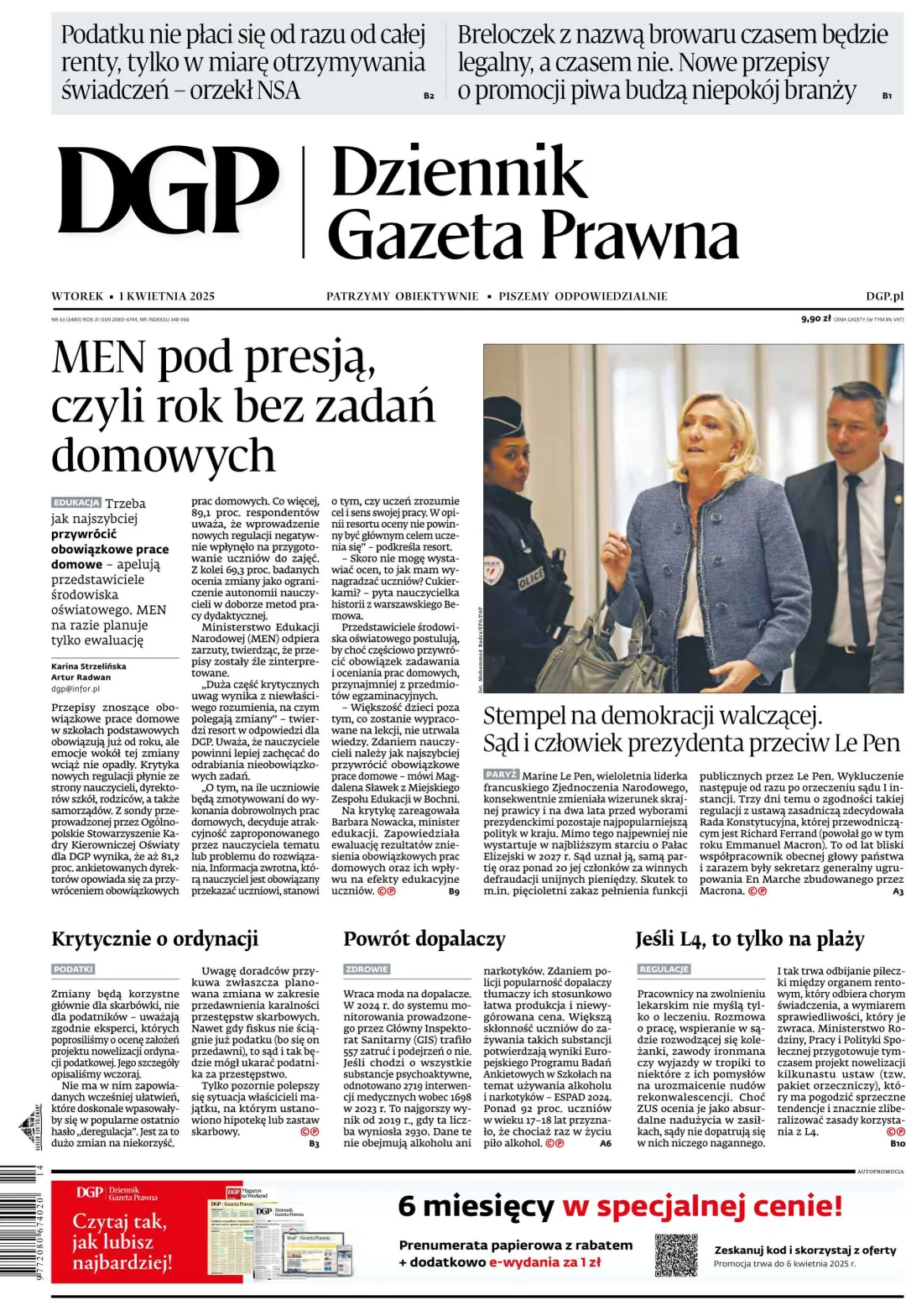 DZIENNIK GAZETA PRAWNA