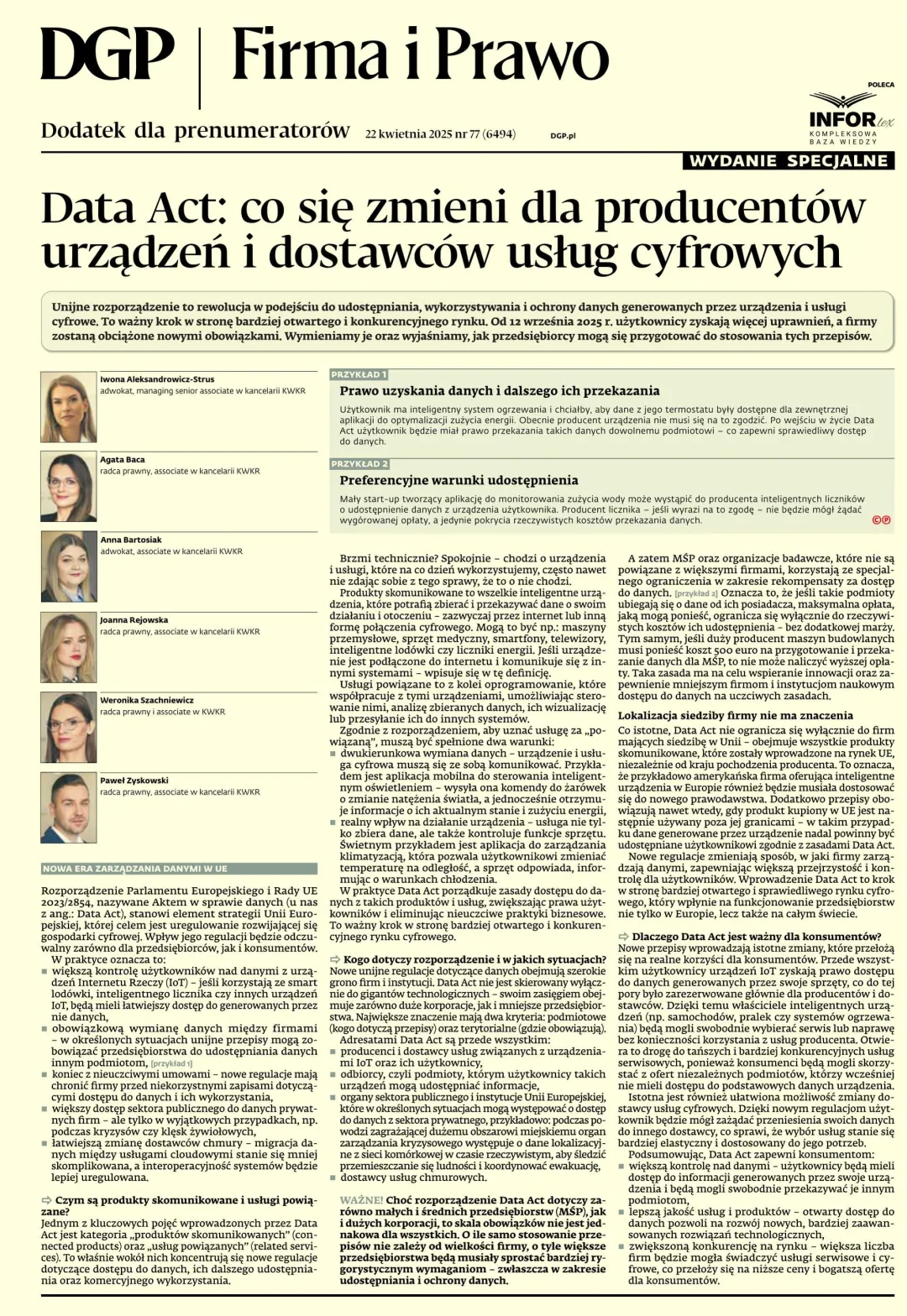 FIRMA I PRAWO - WYDANIE SPECJALNE