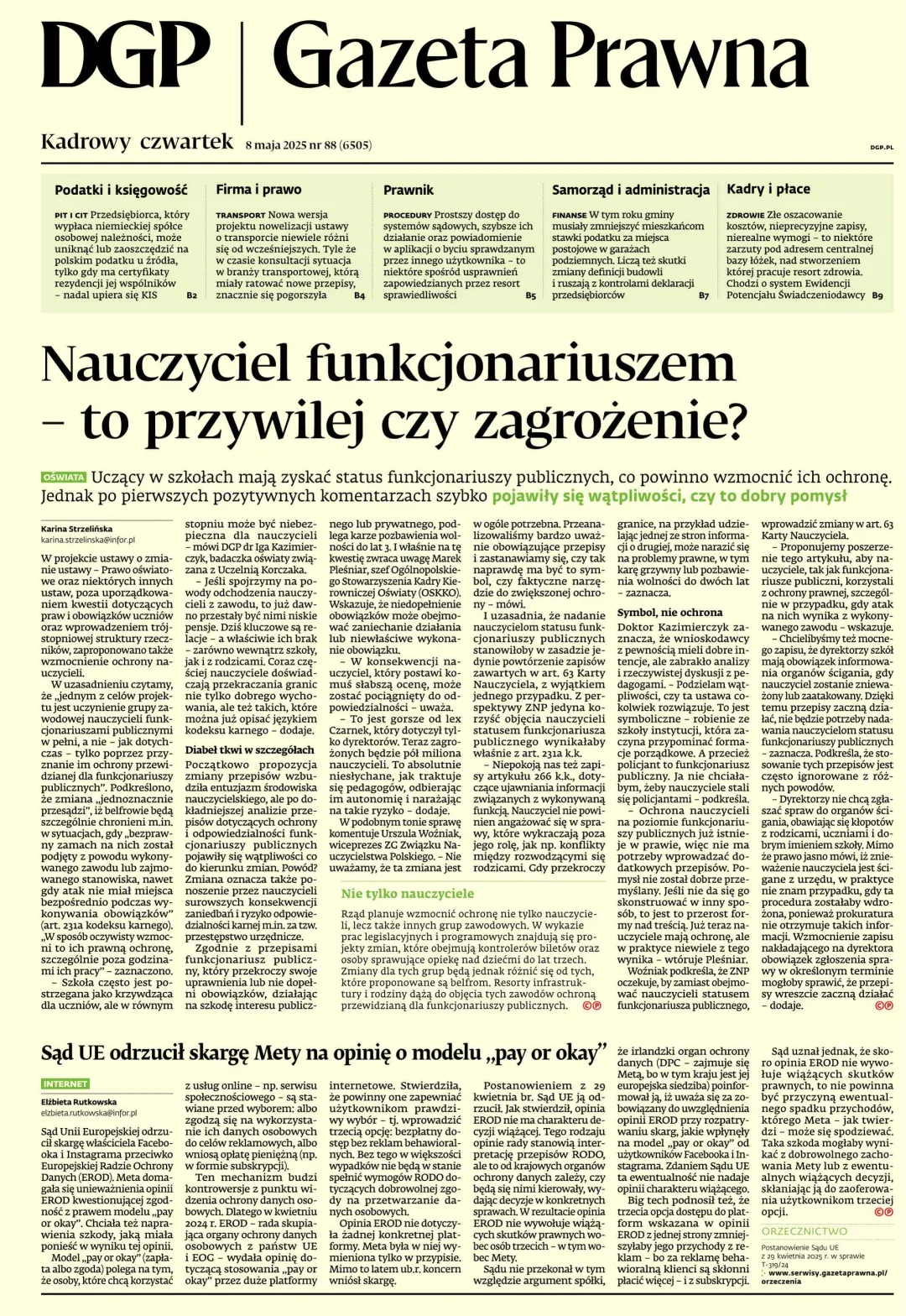 GAZETA PRAWNA