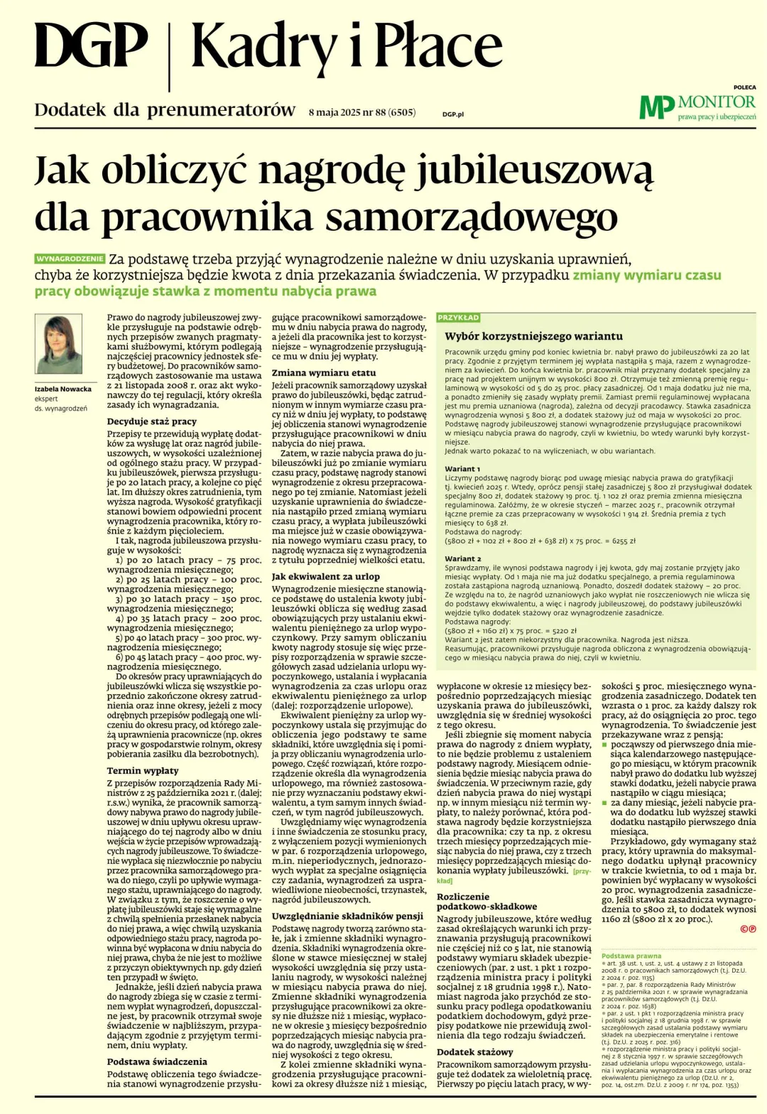 KADRY I PŁACE