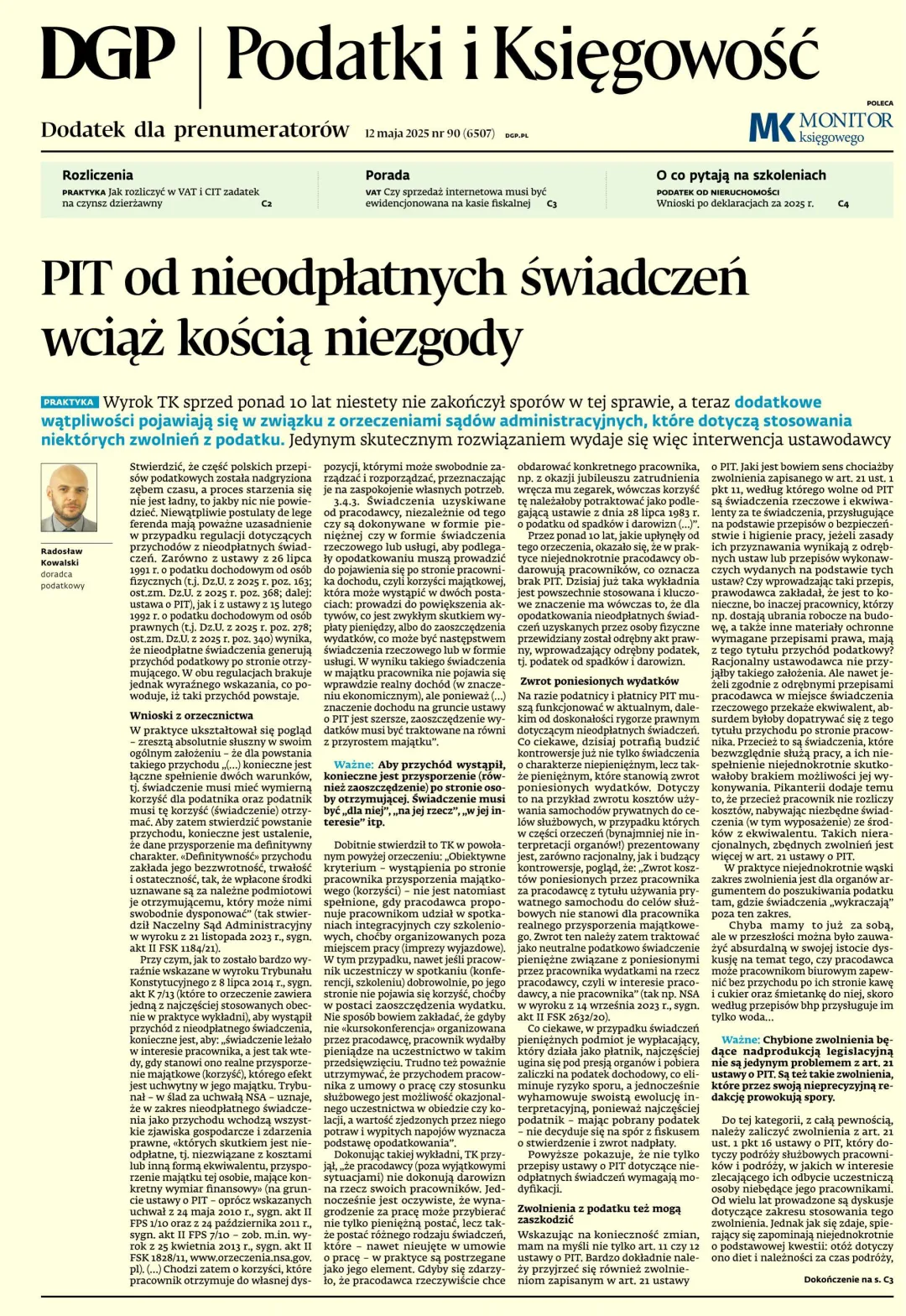 PODATKI I KSIĘGOWOŚĆ