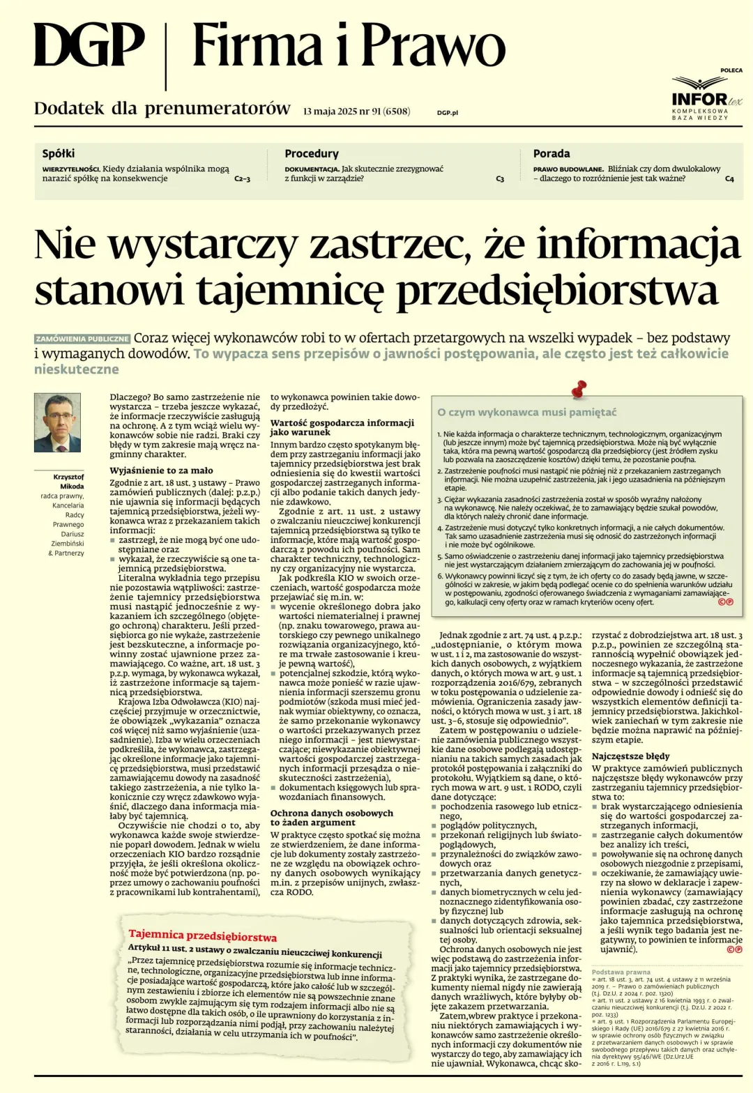 FIRMA I PRAWO