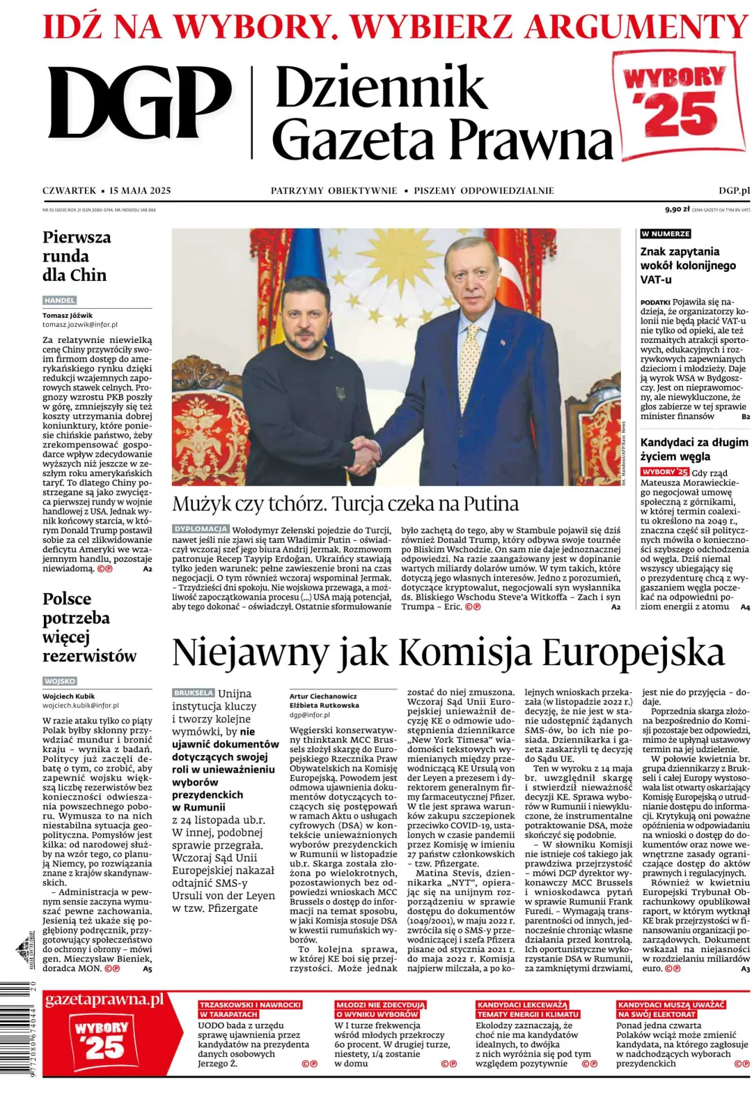 IDŹ NA WYBORY. WYBIERZ ARGUMENTY