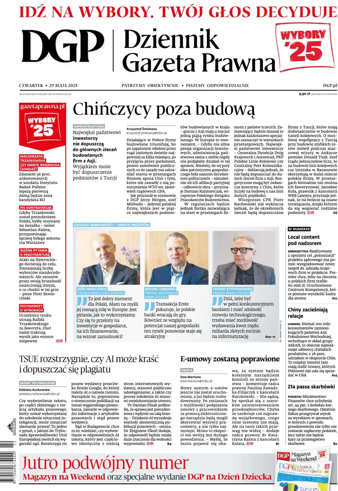 IDŹ NA WYBORY. TWÓJ GŁOS DECYDUJE