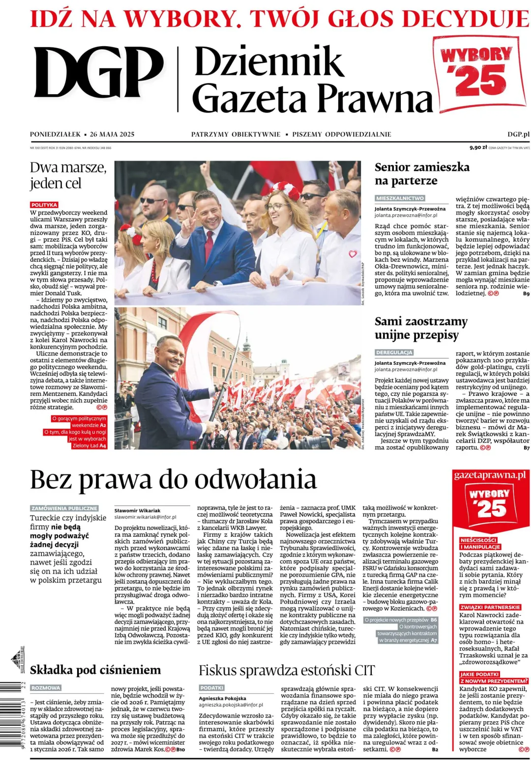 IDŹ NA WYBORY. TWÓJ GŁOS DECYDUJE